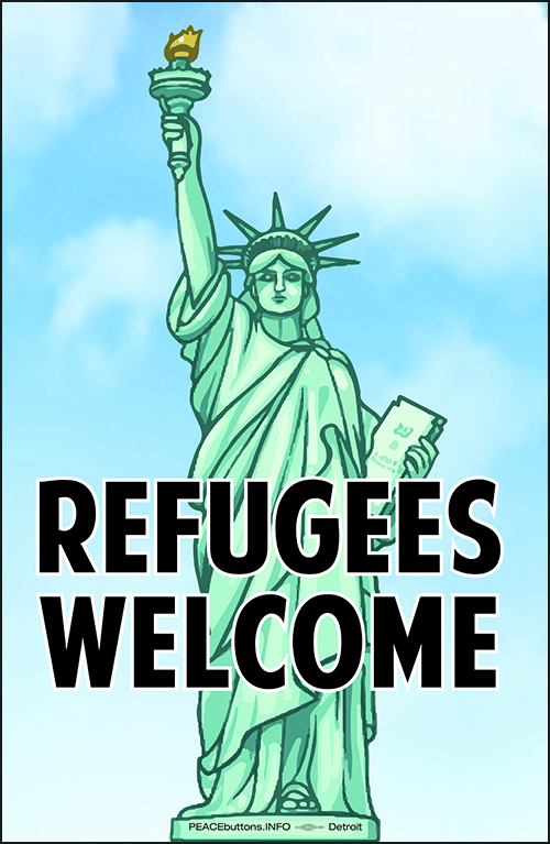 Refugees Welcome poster